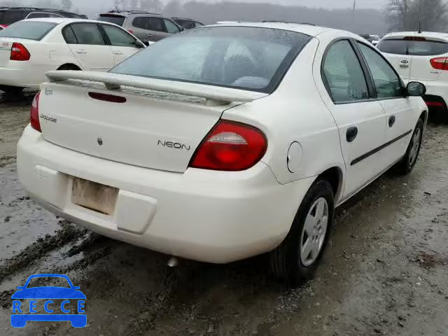 2004 DODGE NEON BASE 1B3ES26C14D588844 image 3