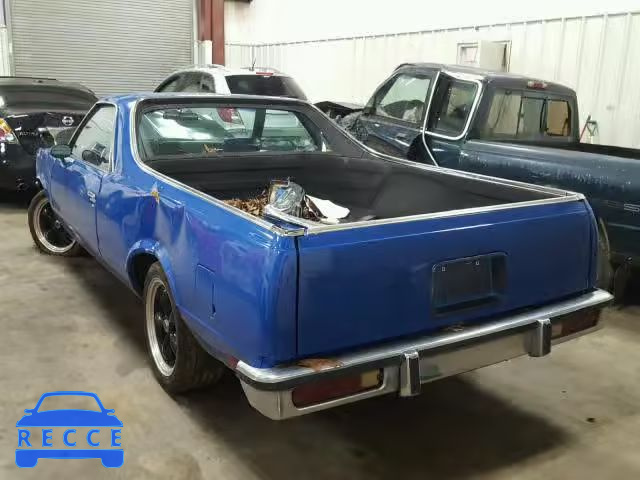 1985 CHEVROLET EL CAMINO 3GCCW80H3FS920285 image 2