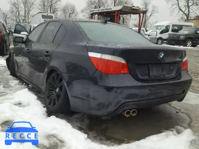 2008 BMW 550 I WBANW53518CT53119 image 2