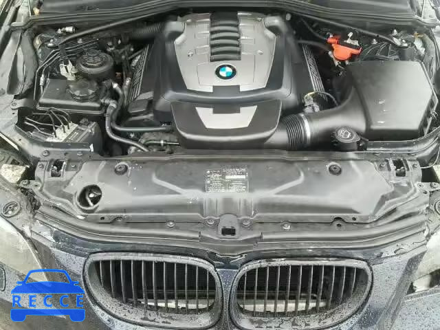 2008 BMW 550 I WBANW53518CT53119 image 6