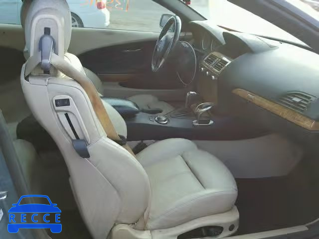 2007 BMW 650 I WBAEK13597CN82408 зображення 4