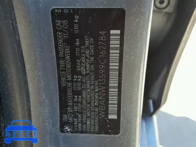 2009 BMW 535 I WBANW13599C162784 image 9