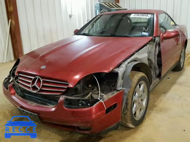 1998 MERCEDES-BENZ SLK 230 KO WDBKK47F8WF022966 image 1