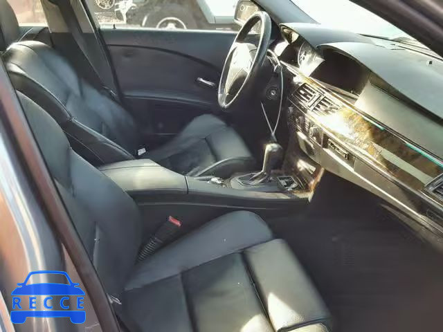 2005 BMW 525 I WBANA53555B856202 зображення 4