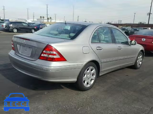 2005 MERCEDES-BENZ C 240 WDBRF61J55A689453 image 3