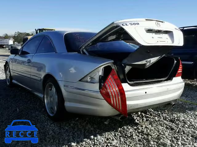 2002 MERCEDES-BENZ CL 500 WDBPJ75J92A024671 зображення 2