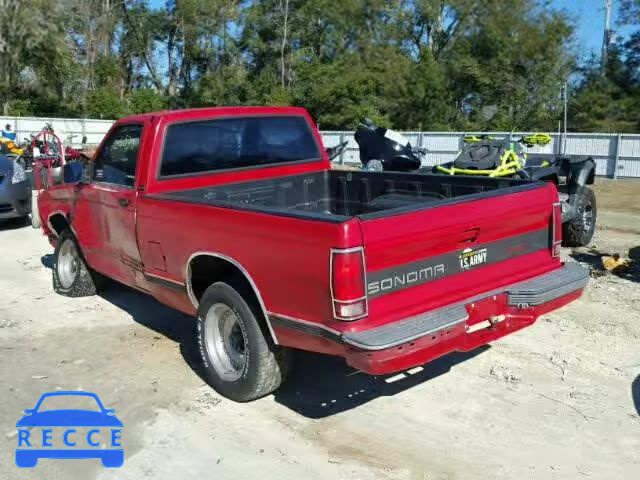 1992 GMC SONOMA 1GTCS14A6N8505338 image 2