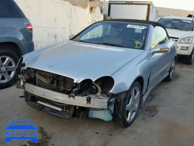 2007 MERCEDES-BENZ CLK 550 WDBTK72F67T075424 image 1