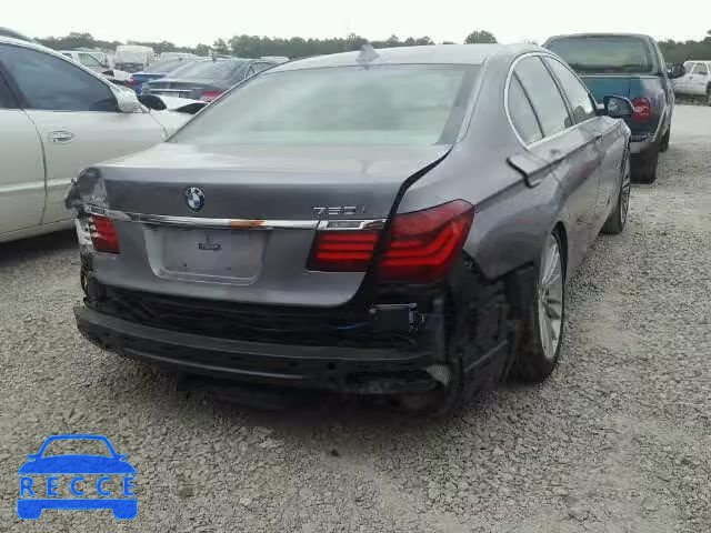 2013 BMW 750I XDRIV WBAYB6C57DC998138 зображення 3