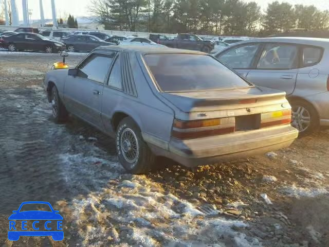 1986 FORD MUSTANG LX 1FABP28A1GF243391 Bild 2