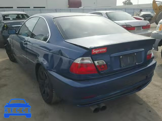 2003 BMW 325 CI WBABN334X3PG61086 image 2