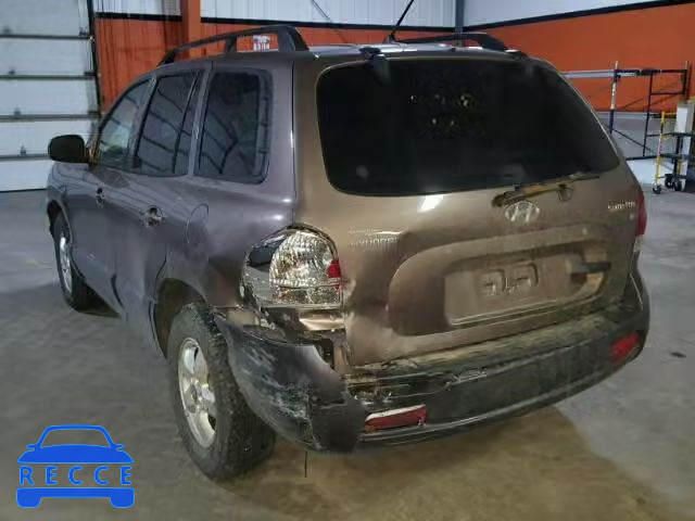 2005 HYUNDAI SANTA FE B KM8SB13D15U021054 Bild 2