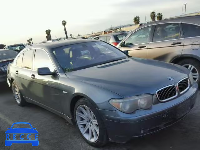 2003 BMW 745 I WBAGL63483DP67547 image 0