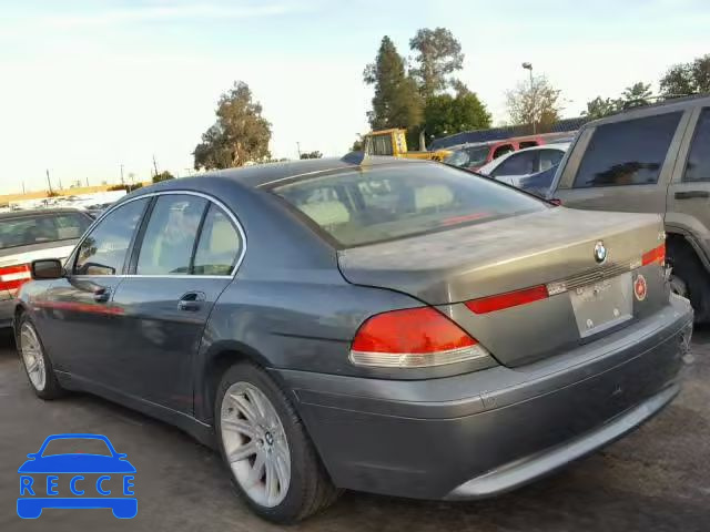 2003 BMW 745 I WBAGL63483DP67547 image 2