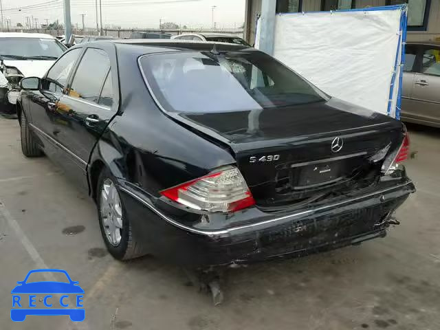 2003 MERCEDES-BENZ S 430 WDBNG70J33A366180 image 2