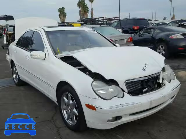 2001 MERCEDES-BENZ C 240 WDBRF61J21F044241 image 0