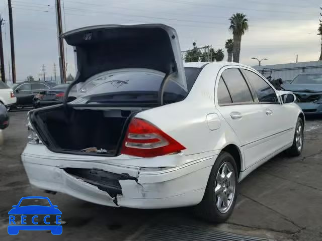 2001 MERCEDES-BENZ C 240 WDBRF61J21F044241 image 3