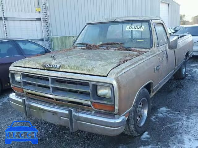 1986 DODGE D-SERIES D 1B7HD14W1GS113286 image 1