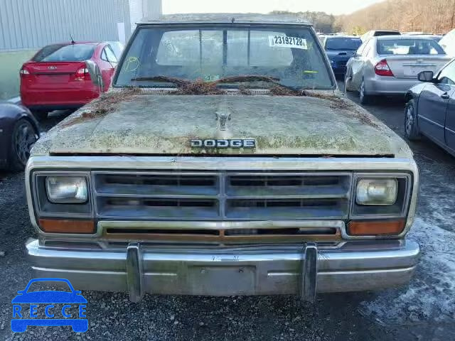 1986 DODGE D-SERIES D 1B7HD14W1GS113286 Bild 8