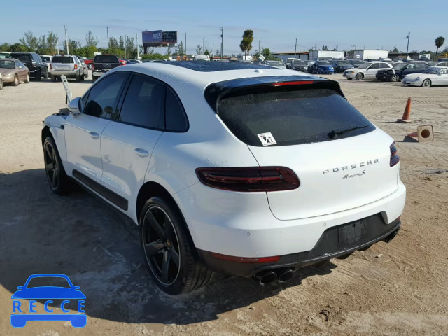 2016 PORSCHE MACAN S WP1AB2A59GLB41161 зображення 2