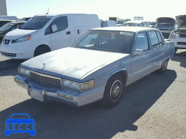 1989 CADILLAC FLEETWOOD 1G6CB5158K4369265 Bild 1