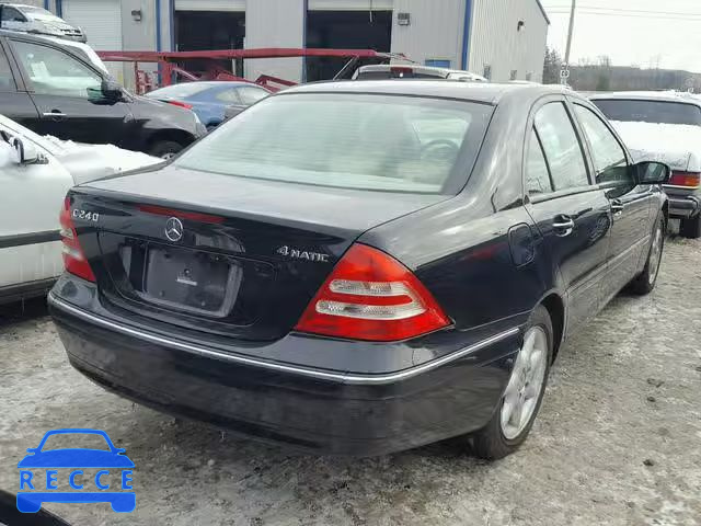 2003 MERCEDES-BENZ C 240 4MAT WDBRF81J53F427606 зображення 3