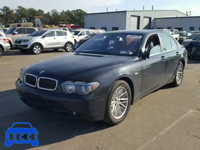 2003 BMW 745 I WBAGL63483DP65913 image 1