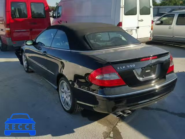 2009 MERCEDES-BENZ CLK 550 WDBTK72F59T103569 image 2