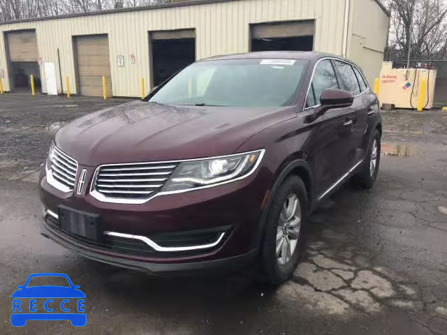 2017 LINCOLN MKX PREMIE 2LMPJ6JRXHBL31156 зображення 1