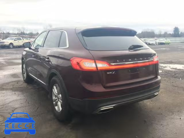 2017 LINCOLN MKX PREMIE 2LMPJ6JRXHBL31156 image 2