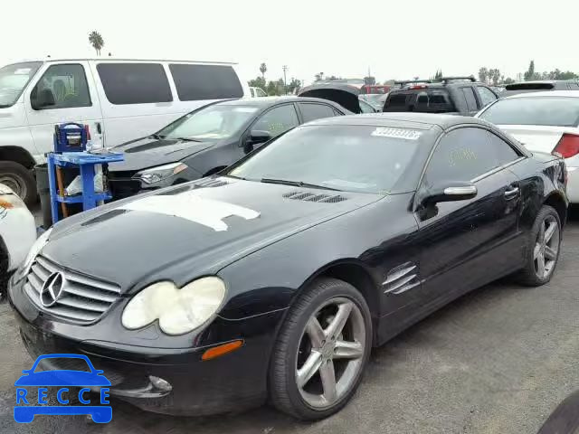 2004 MERCEDES-BENZ SL 500 WDBSK75F04F072407 image 1
