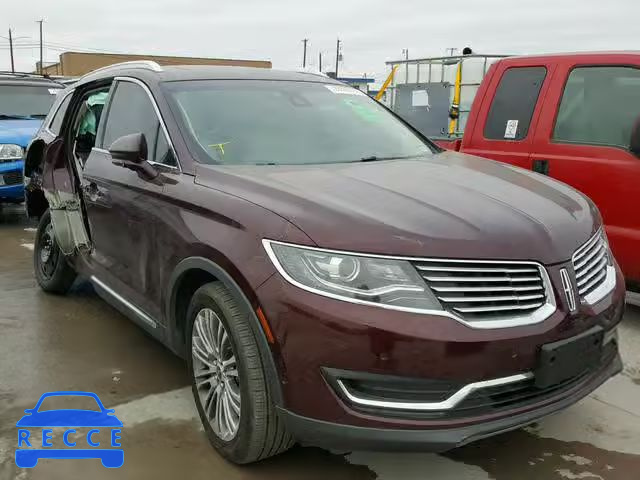 2017 LINCOLN MKX RESERV 2LMPJ6LR4HBL40285 image 0