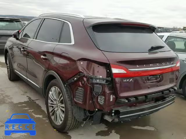 2017 LINCOLN MKX RESERV 2LMPJ6LR4HBL40285 image 2