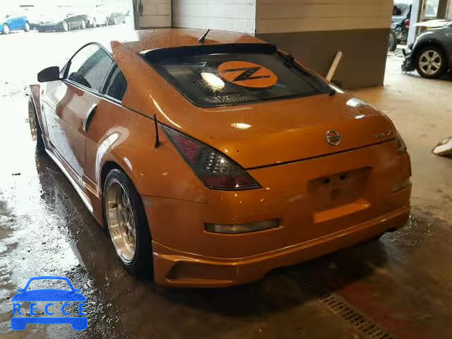 2005 NISSAN 350Z COUPE JN1AZ34D35M604590 зображення 2