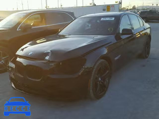 2012 BMW 750I WBAKA8C55CCY37726 image 1