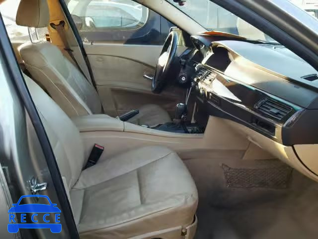 2005 BMW 525 I WBANA53535B856716 зображення 4