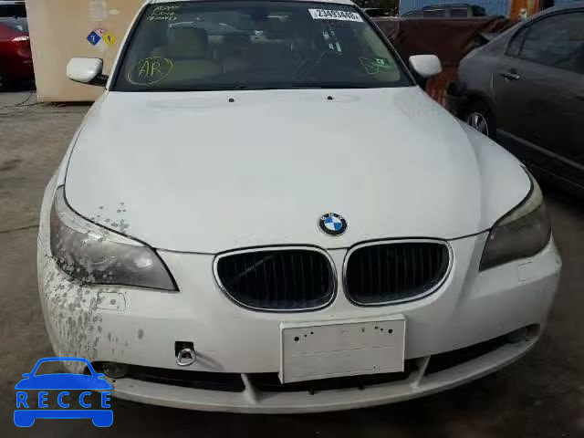 2005 BMW 525 I WBANA53555B857124 image 8