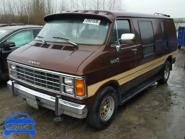 1982 DODGE RAM VAN B2 2B6HB23E3KC177939 image 1