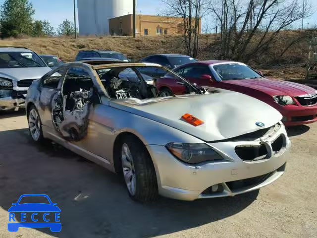 2005 BMW 645 CI AUT WBAEH73425B191760 image 0