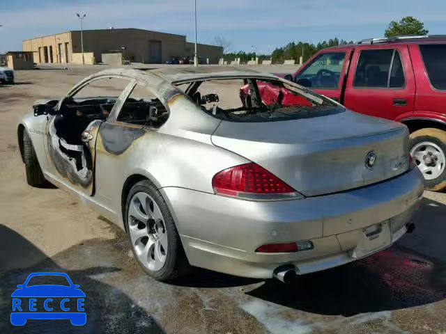 2005 BMW 645 CI AUT WBAEH73425B191760 Bild 2