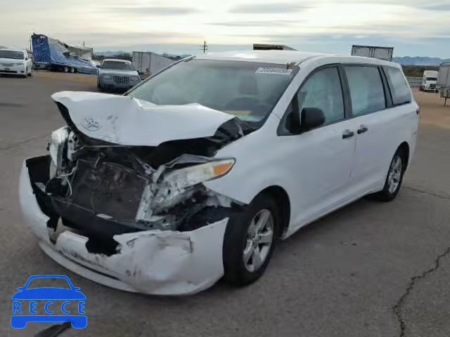 2011 TOYOTA SIENNA BAS 5TDZK3DCXBS142346 image 1