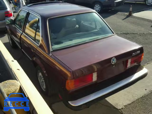 1985 BMW 318 I WBAAC7405F0677422 Bild 2