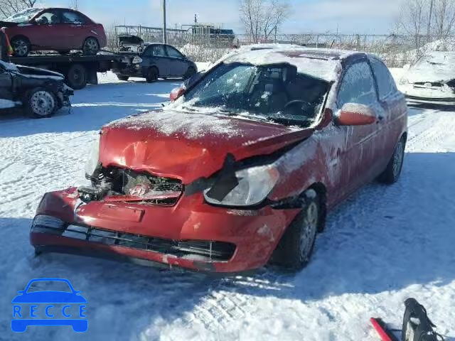 2007 HYUNDAI ACCENT BAS KMHCN35C57U035781 image 1