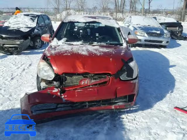 2007 HYUNDAI ACCENT BAS KMHCN35C57U035781 image 8