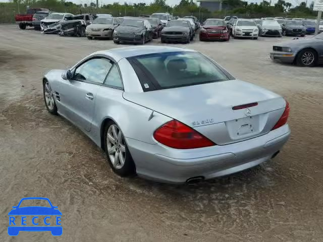 2003 MERCEDES-BENZ SL 500R WDBSK75F93F034530 image 2