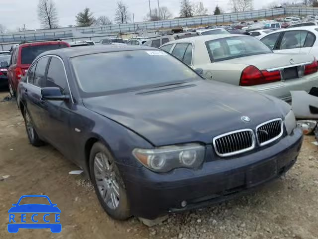 2002 BMW 745 I WBAGL63402DP50787 Bild 0