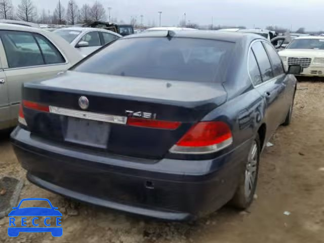 2002 BMW 745 I WBAGL63402DP50787 Bild 3