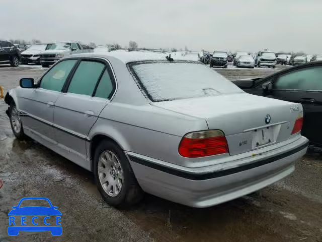 2001 BMW 740 I AUTO WBAGG834X1DN83322 image 2