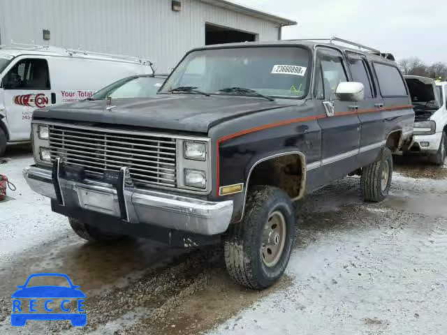 1987 CHEVROLET SUBURBAN V 1GNEV16K5HF160185 зображення 1