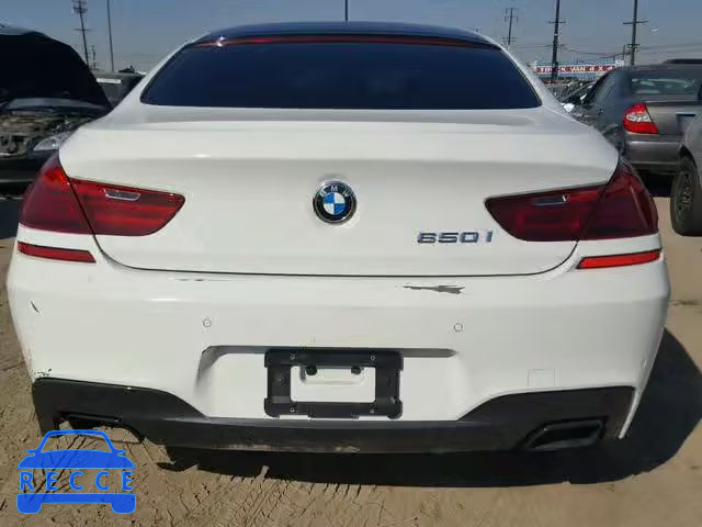 2014 BMW 650 I WBA6B2C55ED129422 зображення 9